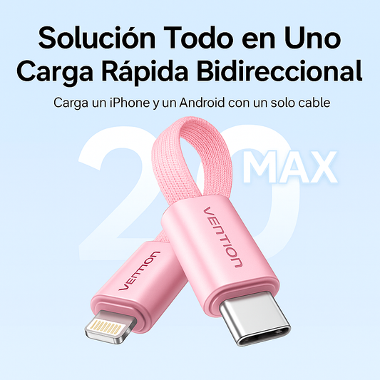 Power Bank Vention 10,000mAh - Carga Rápida y Diseño Compacto