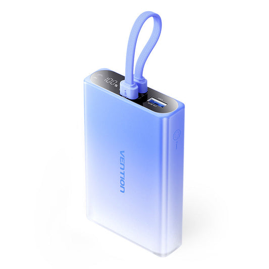 Power Bank Vention 10,000mAh - Carga Rápida y Diseño Compacto