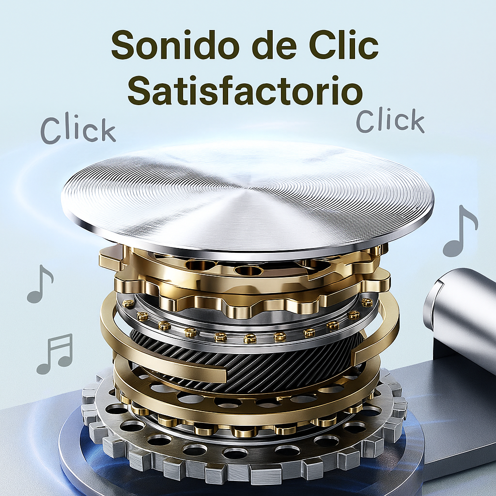 Soporte de Móvil con Base Giratoria 360° – Diseño de Aluminio Plegable para Escritorio